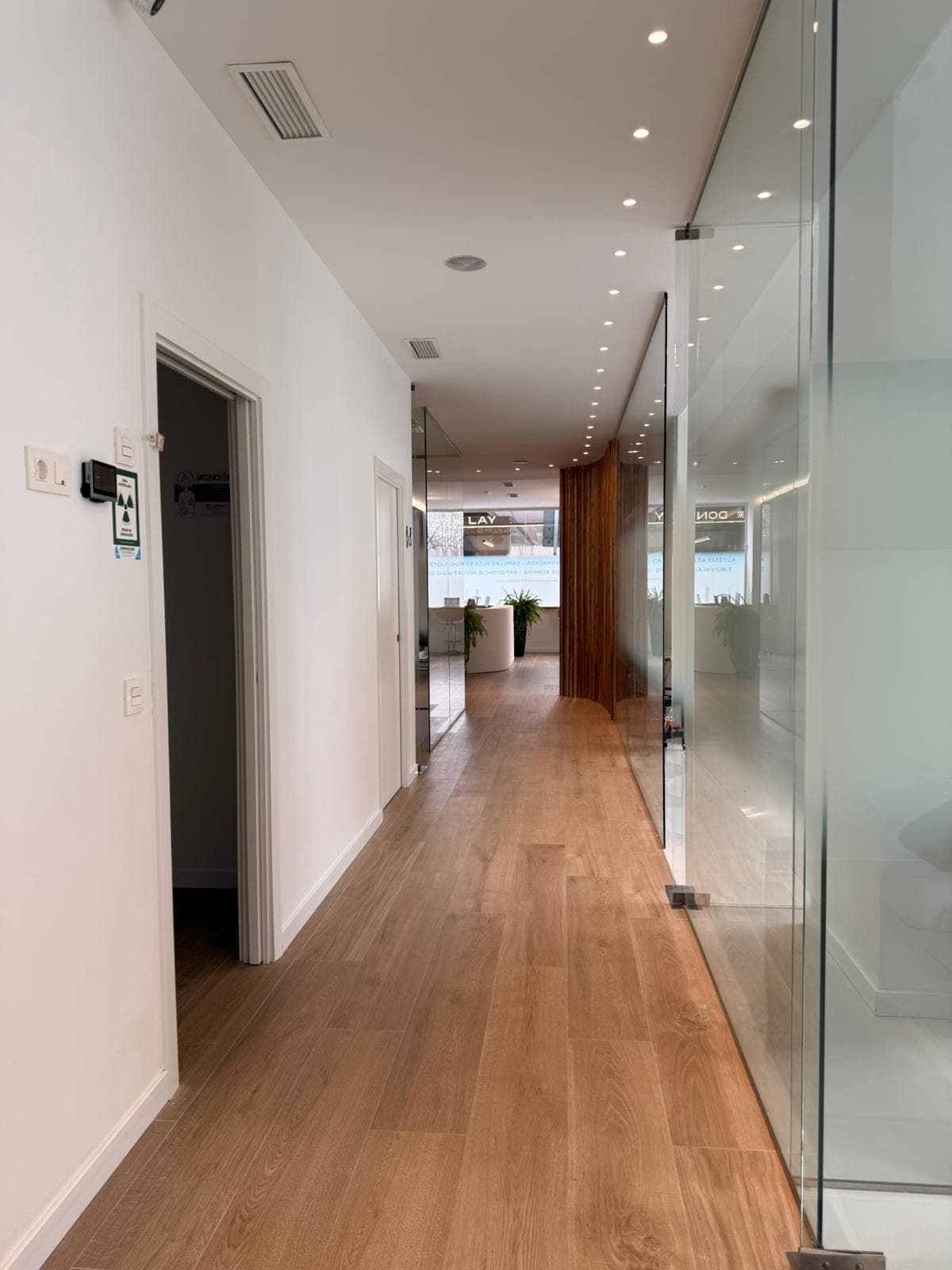 Dental clinic reception