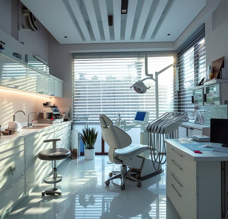 MAG Dental Madrid — modern clinic interior
